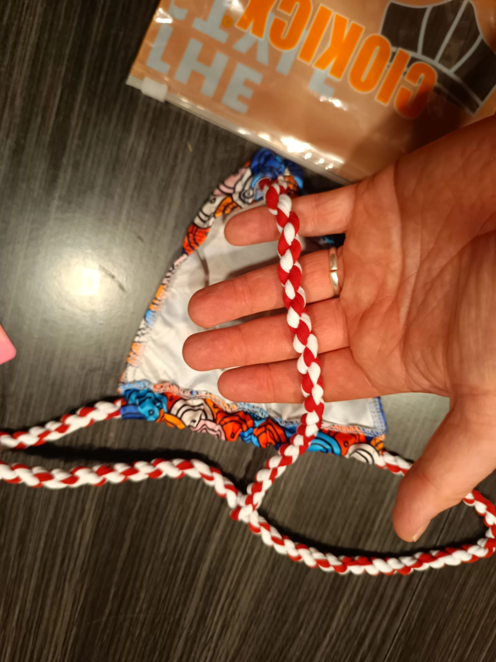 Kleurige koordstring voor heren – photo 6